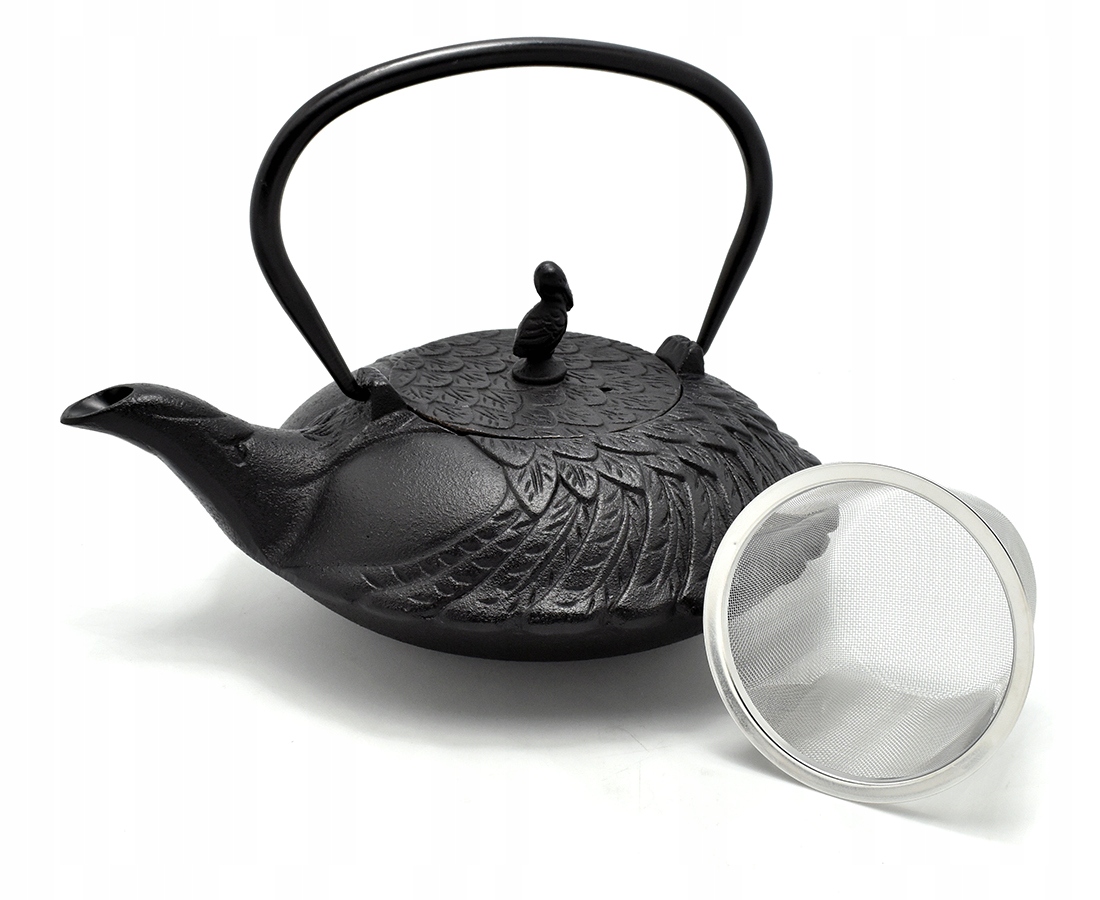 Levně Litinová čajová konvice Ahiru Black 800 ml