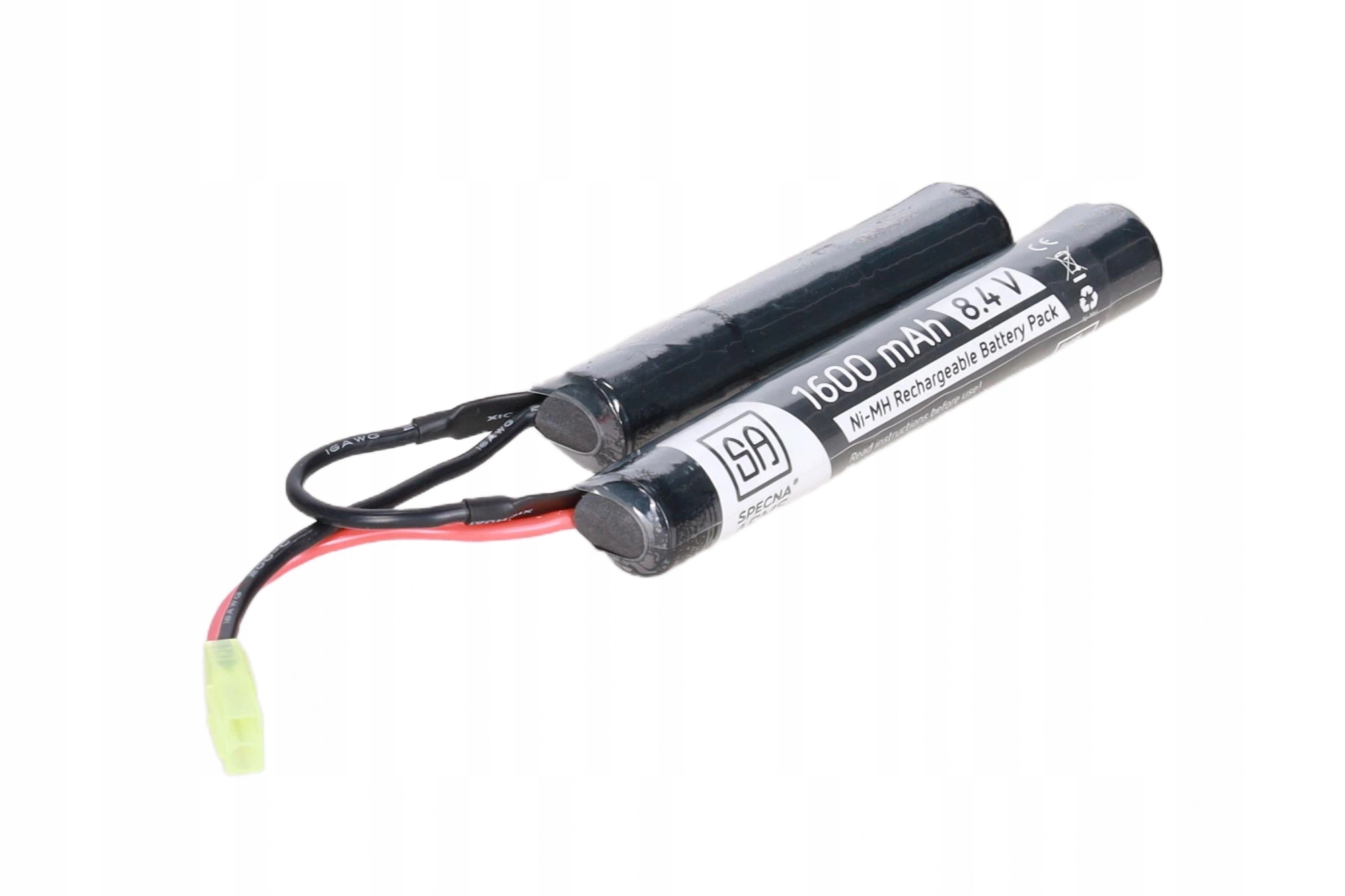 Akumulator NiMH Specna Arms 8,4V 1600mAh 2-modułowy mini tamiya