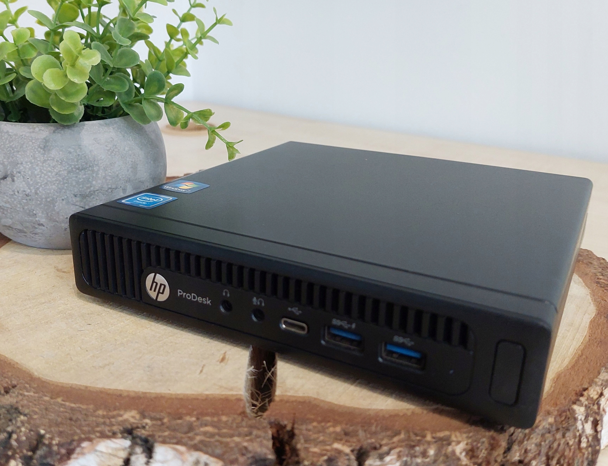 Komputer mini PC 600 G2 G3900T 8GB 128SSD Win10 System operacyjny Windows 10 Professional