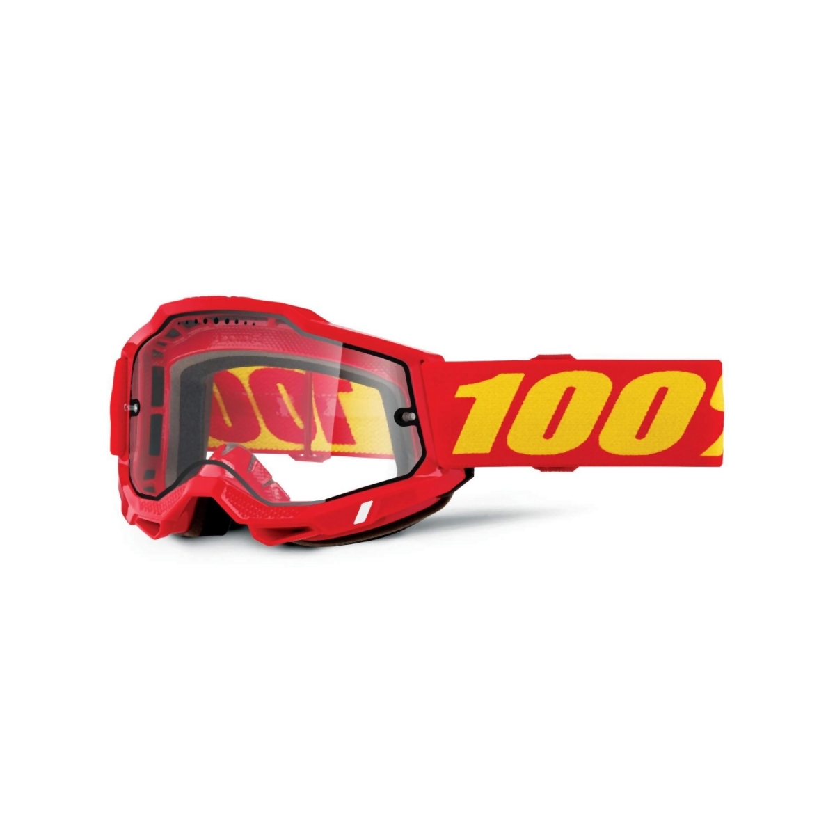 100 % Okuliare Model Accuri 2 Moto Red Dual Clear Pane Červená Farba