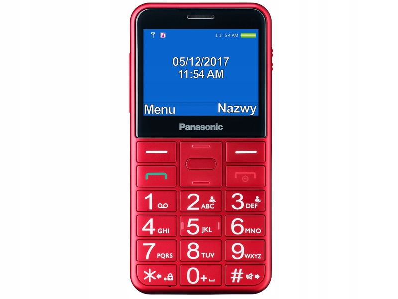Telefon Panasonic KX-TU155 Czerwony