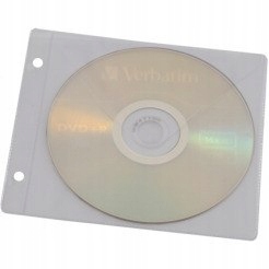 Koszulki Na 1 CD/DVD Biurfol Groszkowe (10)