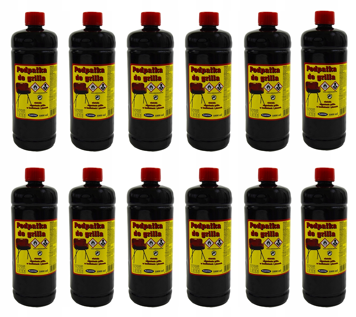 

Podpałka do kominka w płynie rozpałka 12 x 1L= 12L