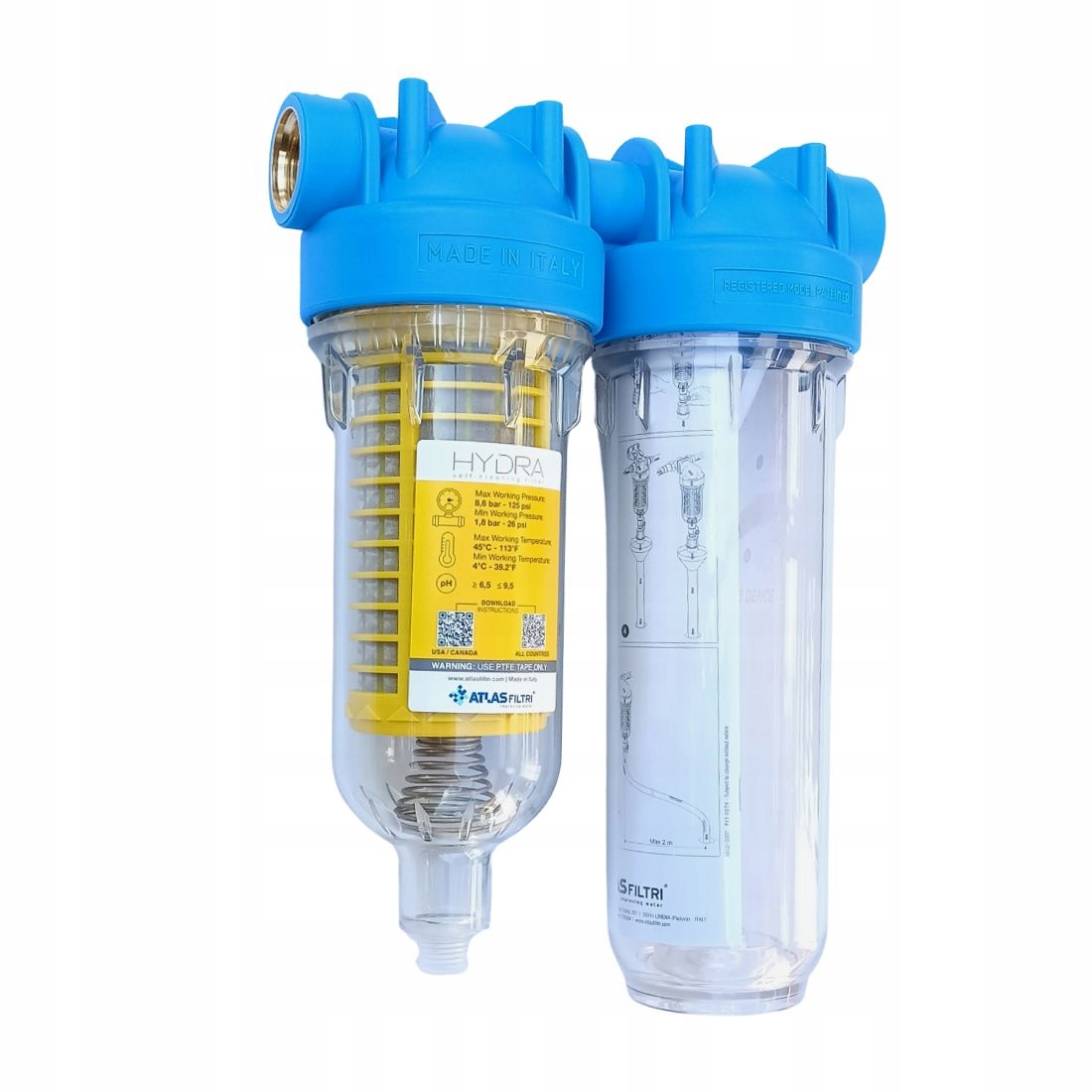 filter Hydra Duo Rah 1" Atlas Filtri