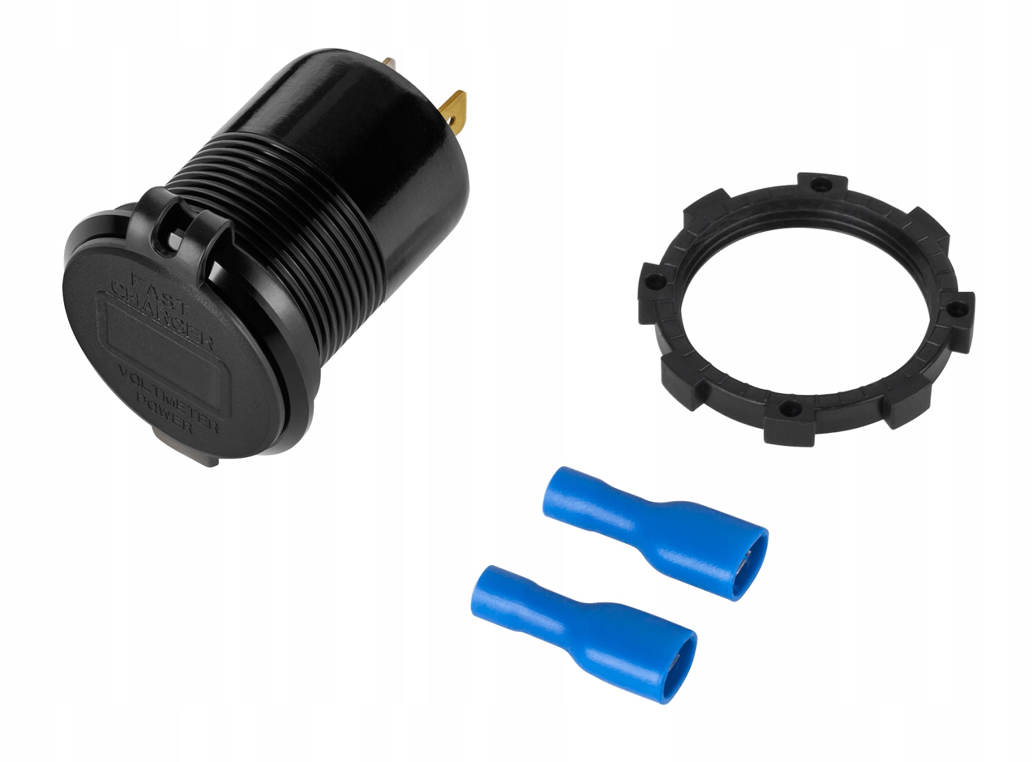 Ładowarka samochodowa USB z miernikiem napięcia 63W Peiying PY-CHR0007 Producent Peiying