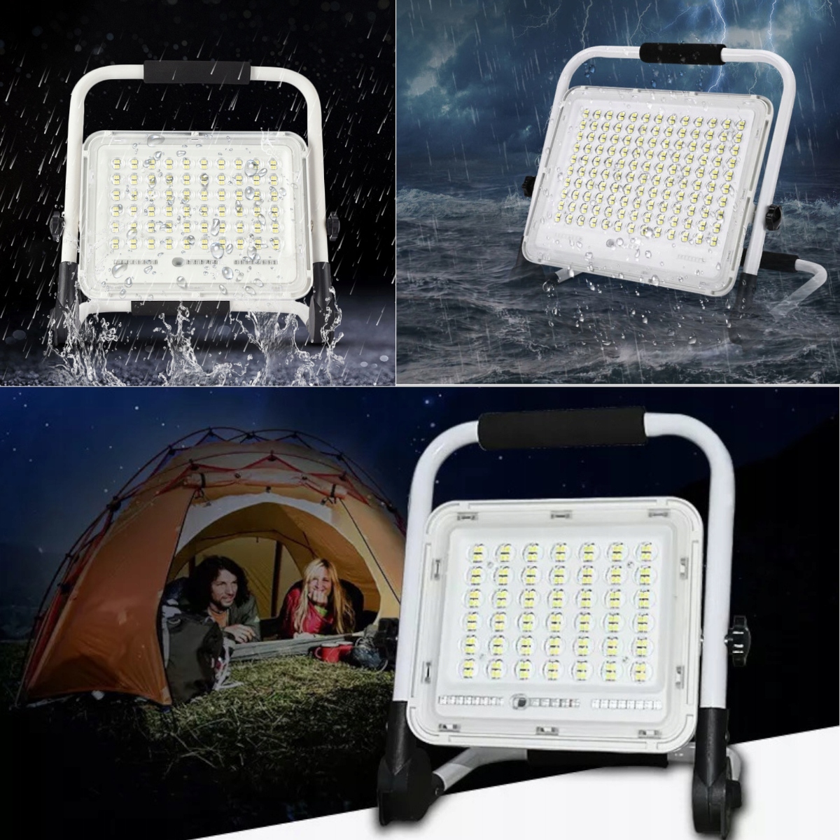 HALOGEN LED BUDOWLANY AKUMULATOROWY 100W 4w1 Kod producenta HALOGEN LED AKUMULATOROWY 100W 4w1