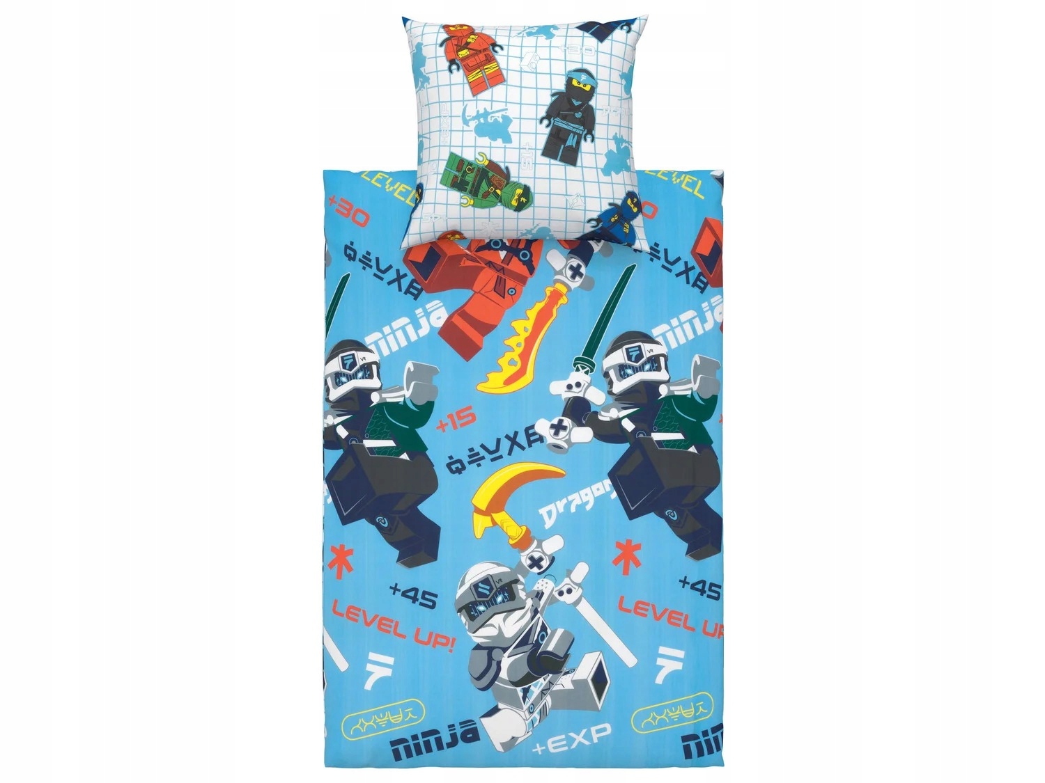 

Pościel bawełniana poszewki Lego Ninjago 135x200cm
