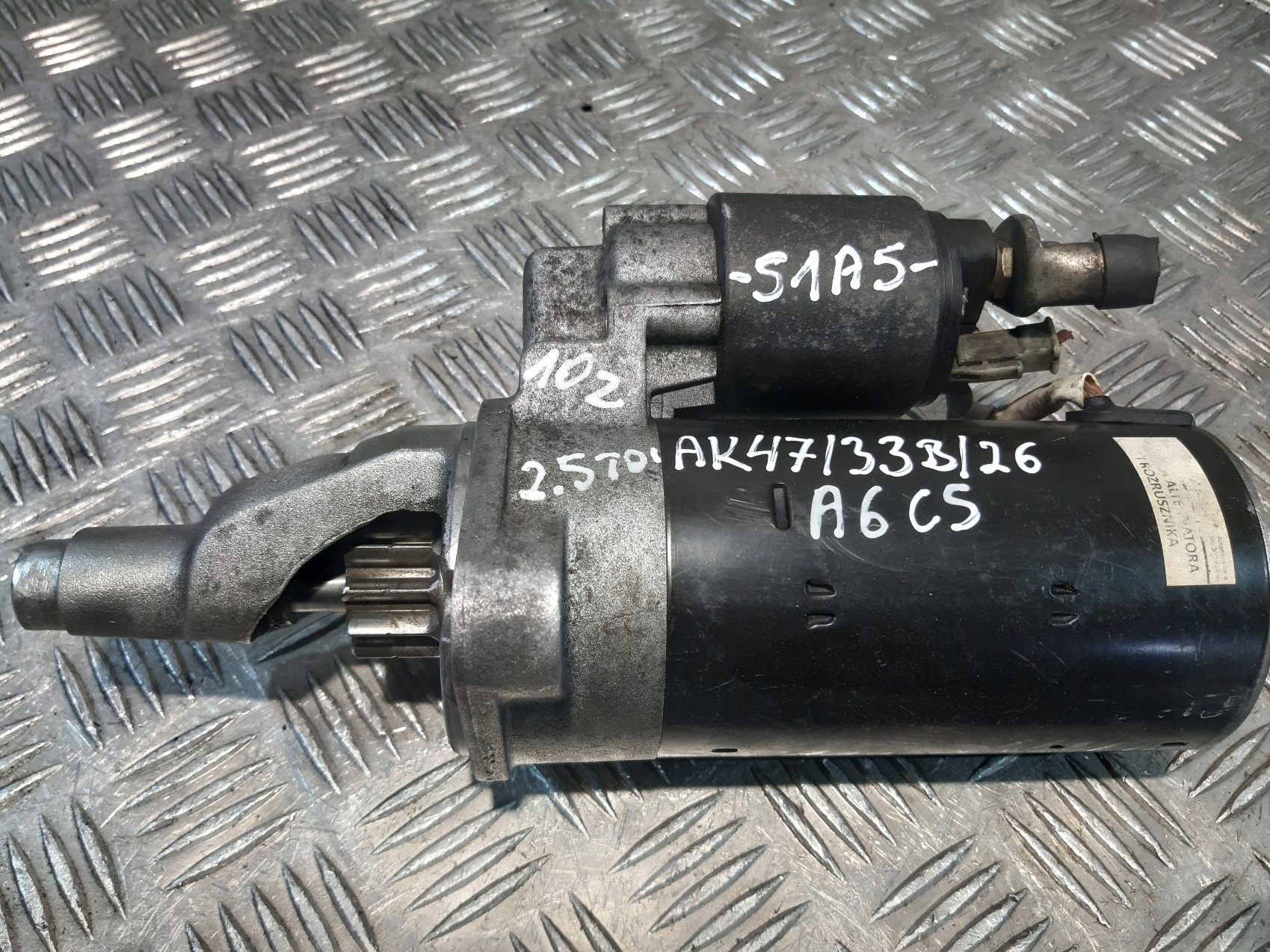 startér MOTORU 10z 1005821953 AUDI A6 C5 2.5 TDI