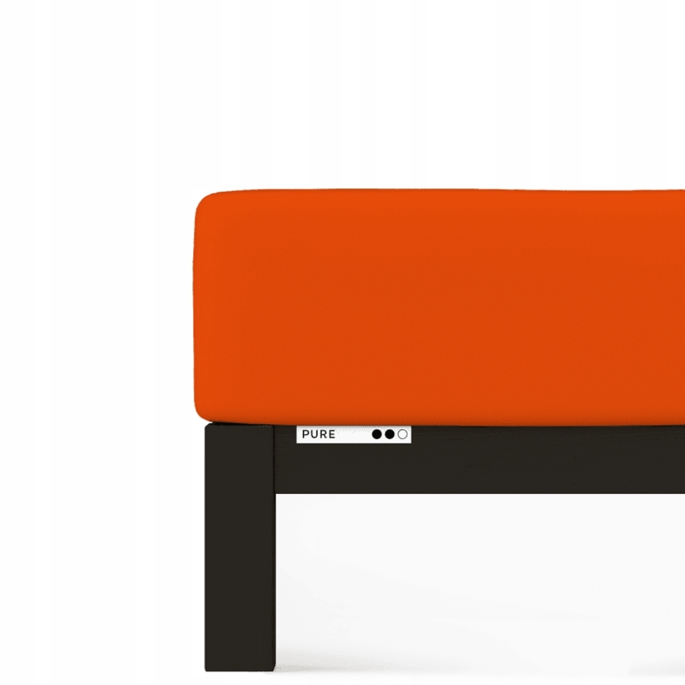 Prostěradlo Schlafgut Pure Standard 140x190-160x220 cm Red Mid 269