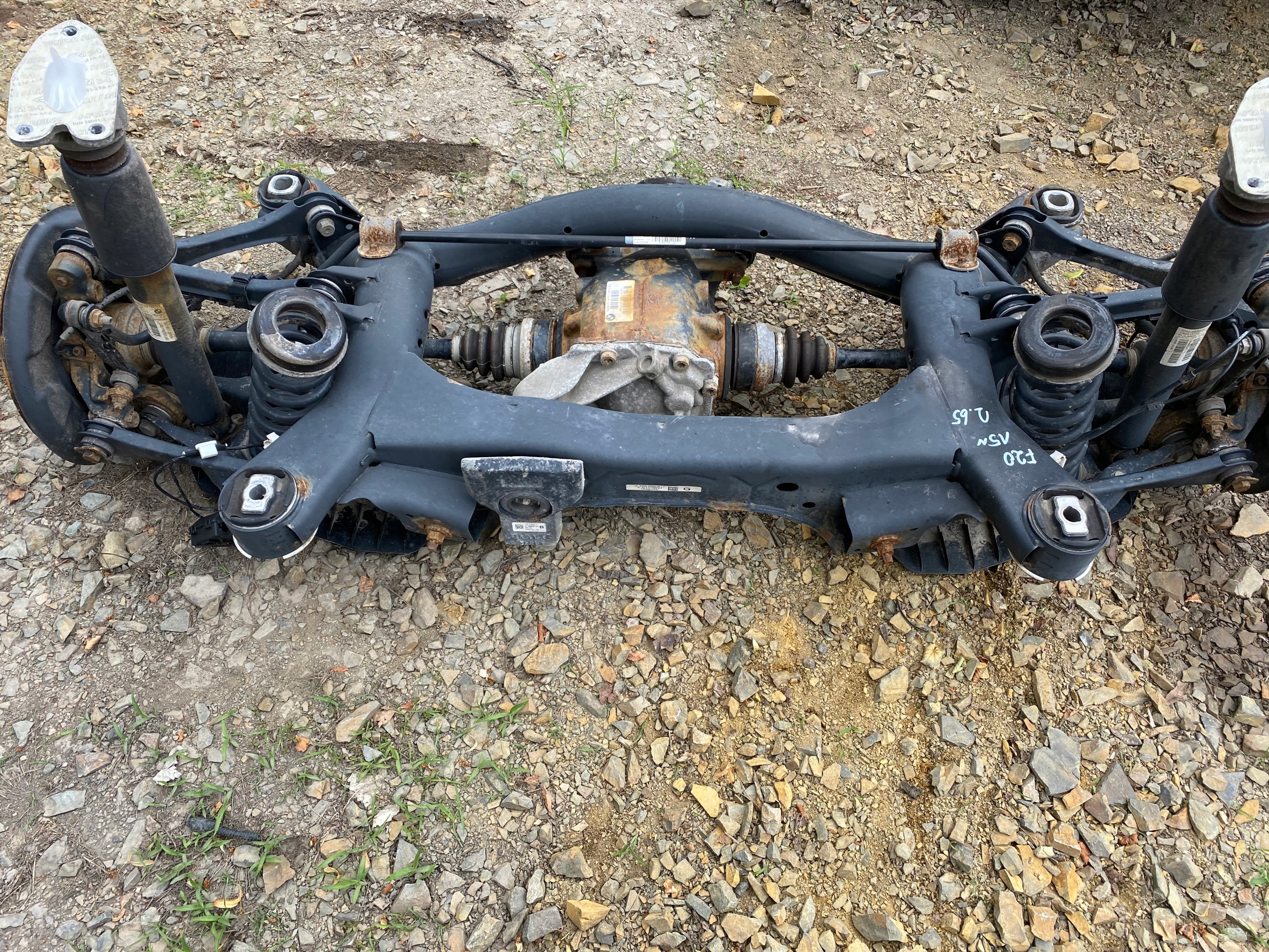 BMW 1 F20 ASSALE posteriore KOMPLET DIFFERENZIALE differenziale 2.65