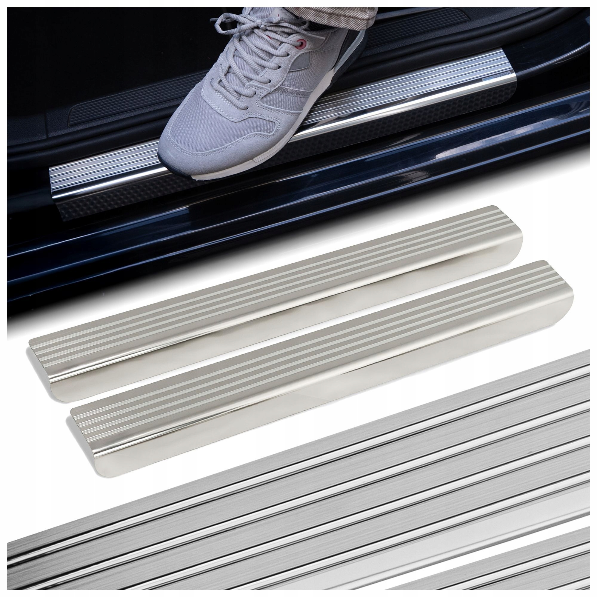 Ochranné krytky předních prahů pro Renault Twingo 2007-2014 Hb