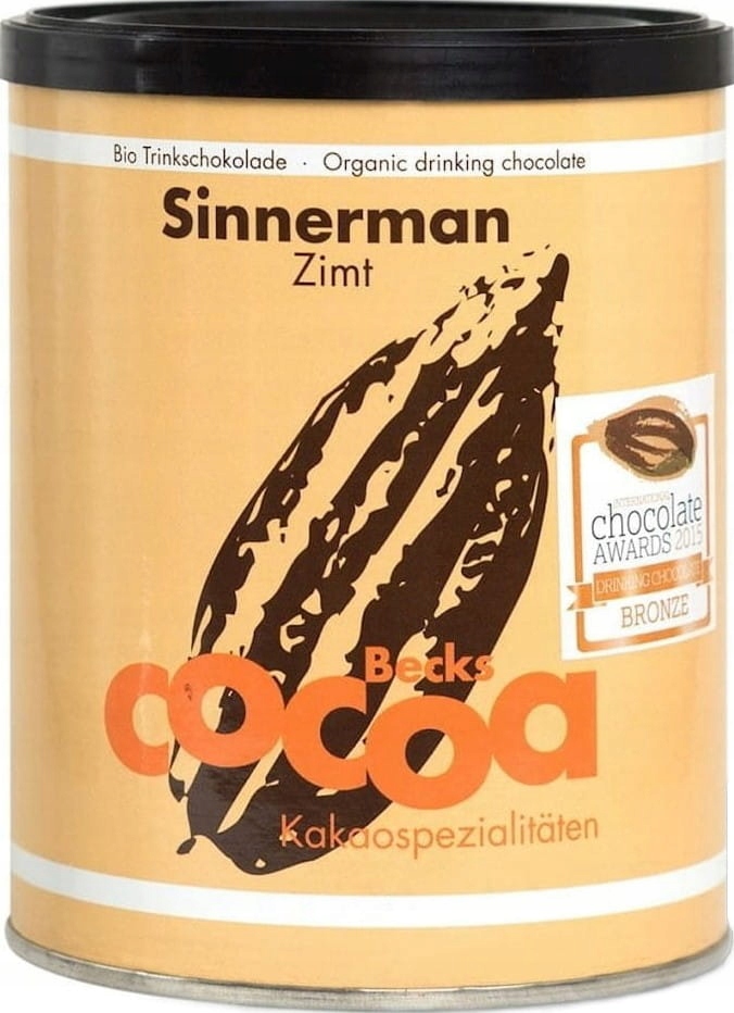 Levně Čokoláda k pití skořicová Fair Trade Bezlepková Bio 250 g Becks Coco