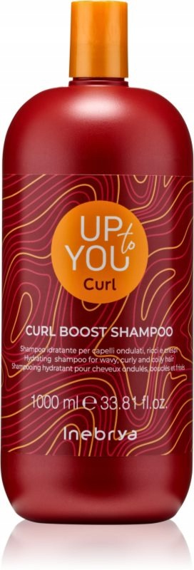 Inebrya Up To You Curl Boost Shampoo Šampon Na Vlasy 1000 ML