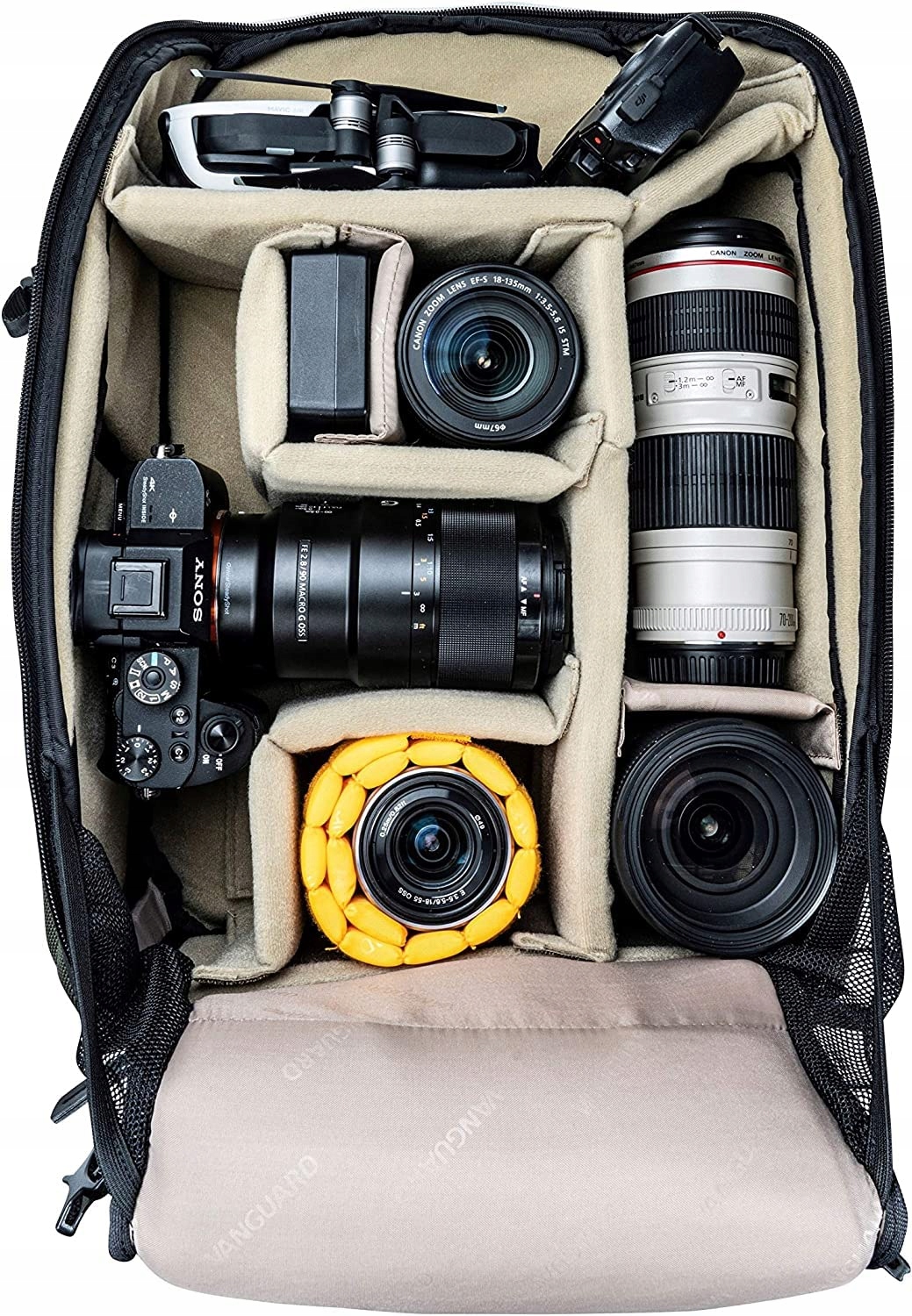 VANGUARD Plecak Na Sprzęt Fotograficzny Veo Select 45BFM Zielony — miniatura 2