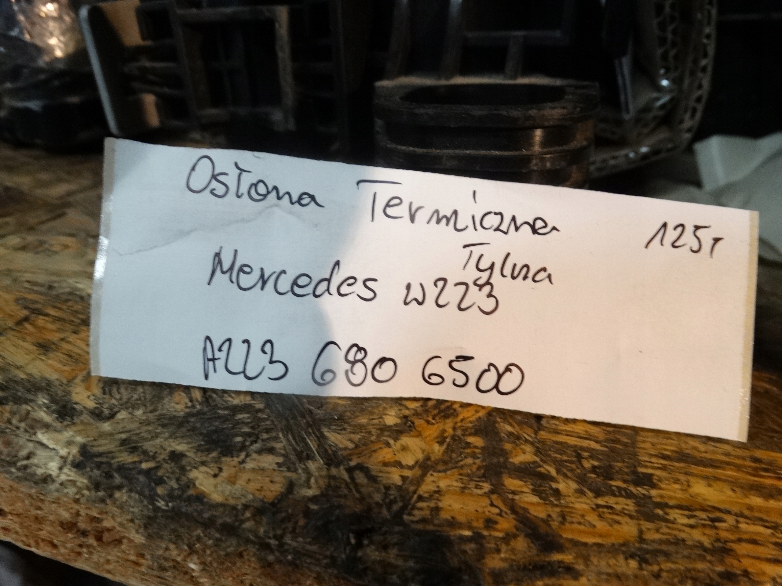 IDEALNA fedél TERMICZNA far hátso MERCEDES W223 1 9