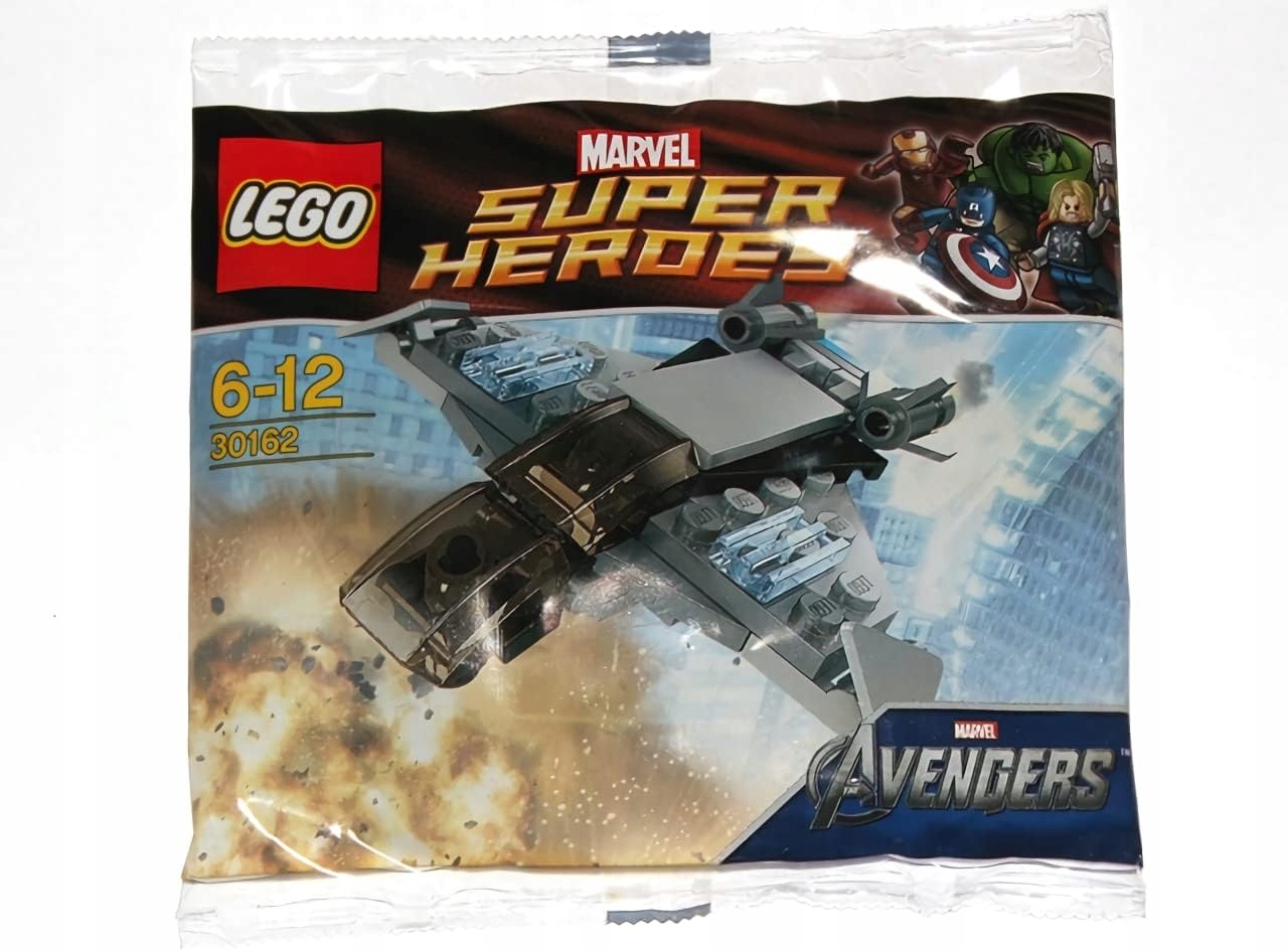 30162 Lego Avengers Quinjet Marvel Heroes polybag Misb 2012