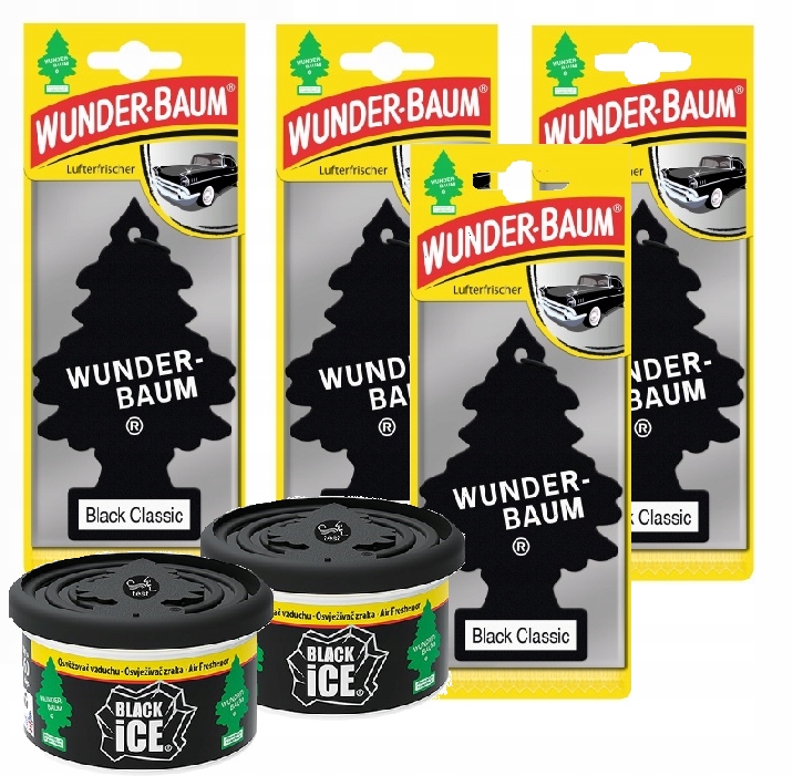 

Wunder Baum Zestaw Zapachów Do Auta Black Ice