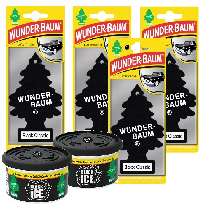 Wunderbaum Auto-Lufterfrischer Black Ice