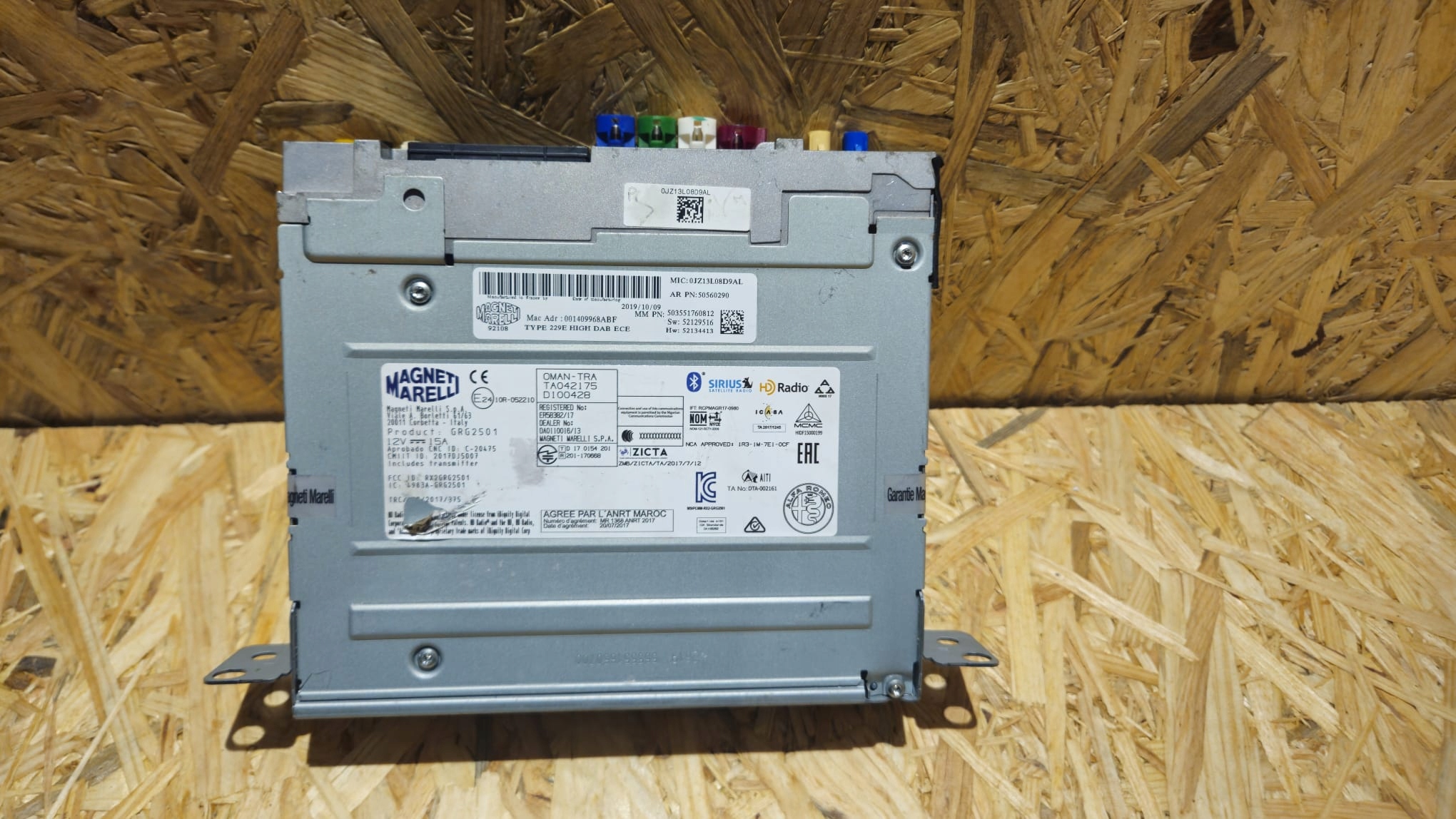 Nawigacja Radio Alfa Romeo Giulia OE 50560290