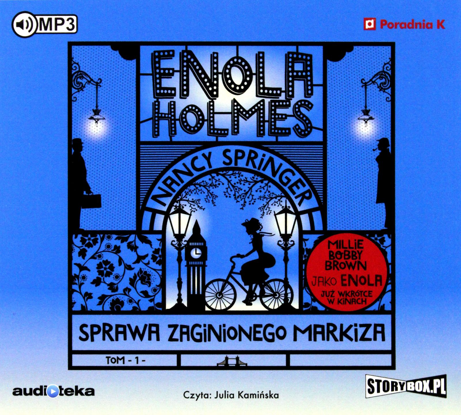 SPRAWA ZAGINIONEGO MARKIZA ENOLA. HOLMES (TOM 1) - NANCY SPRINGER AUDIOBOOK