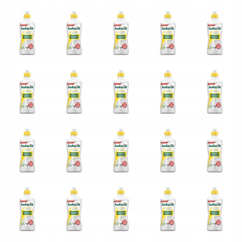 Ludwik – tekutý prostředek na mytí nádobí 450 g – citronový X20