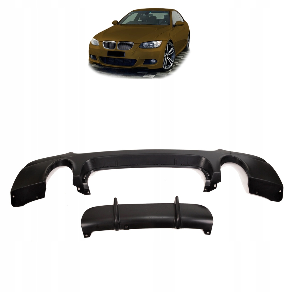 Dyfuzor tylny do BMW 3 (E92) Coupe 2006 - 2013