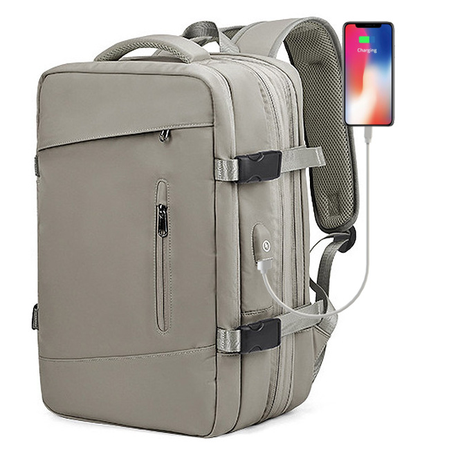 Damski Plecak Traveler na laptop 17,3 bagaż podręczny samolot 45x32x25 Usb