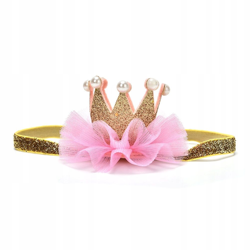 

Opaska Na Włosy Korona Urodziny Złota