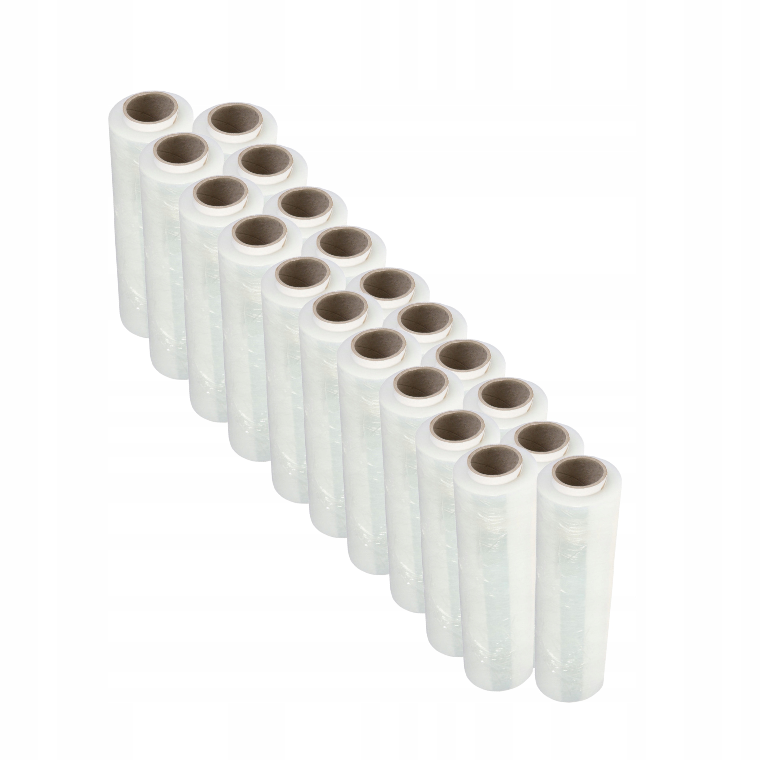 20x FOLIA STRETCH 1,5kg 250mm TUBA 0,15 kg PÓŁRAP transparent
