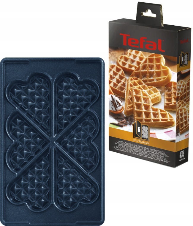 

Płyty gofry serca Tefal Snack Collection XA800612