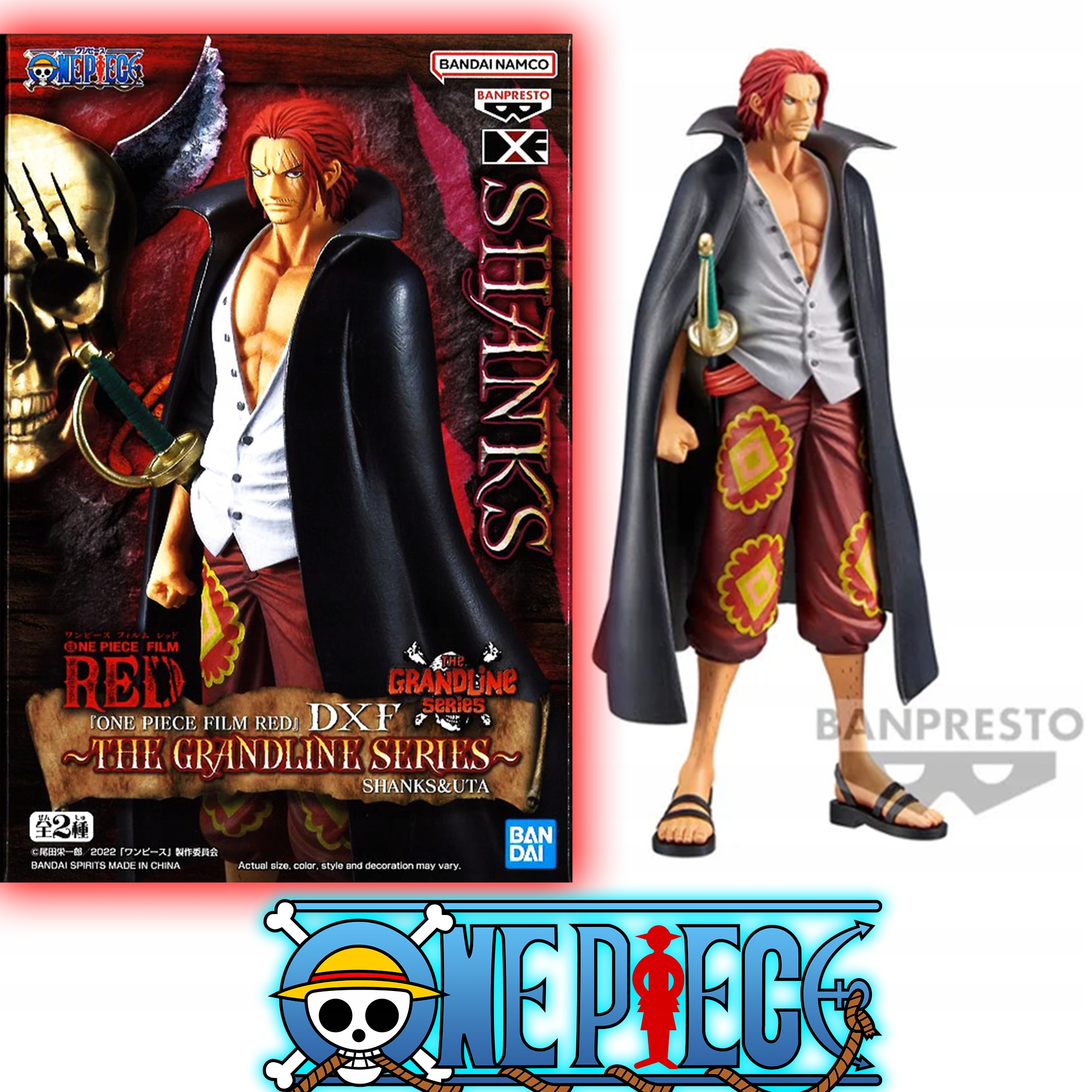 Figurka One Piece Red Dxf Grandline Series Shanks Banpresto Licence 17 CM