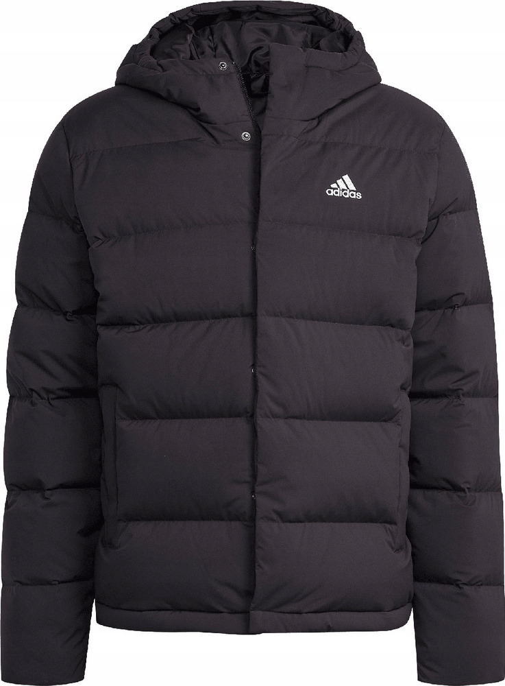 Pánská Bunda Adidas Helionic Hooded Down Černá HG8751 vel. S
