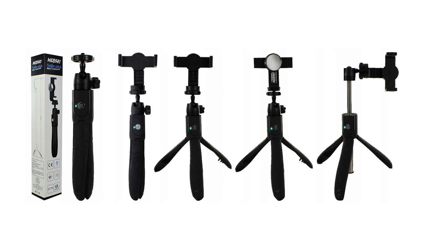 Webski selfie stick teleskopowy kijek selfi statyw Marka inna