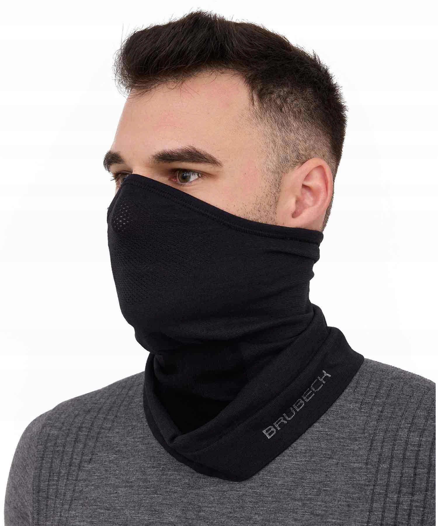 Brubeck Półkominiarka Merino L/XL Sporty Zimowe Accessories