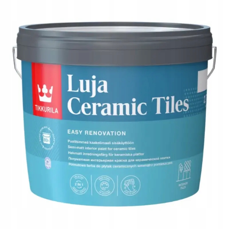 Baza a farba do płytek luja ceramic tiles 2,7l Tikkurila