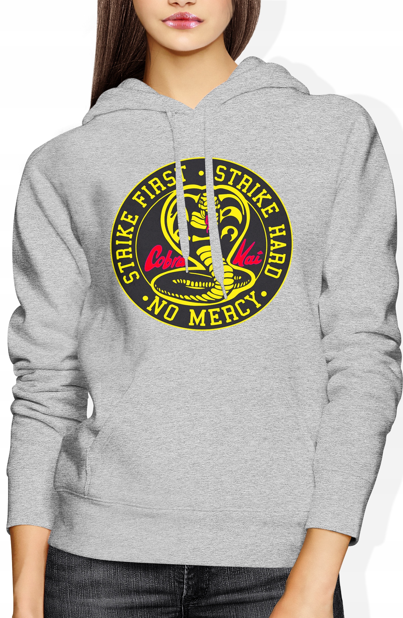 

Damska Bluza Z Kapturem Cobra Kai Karate Kid Roz S