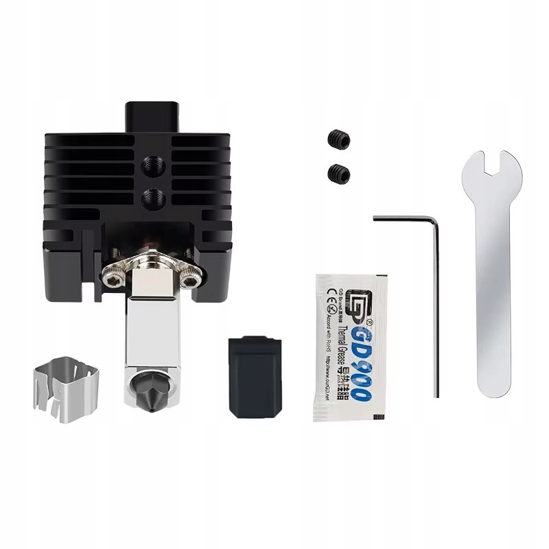 Hotend TZ2.0 High Flow do Bambu Lab X1/X1C/P1P/P1S, Wyższa Wydajność! 0,4mm