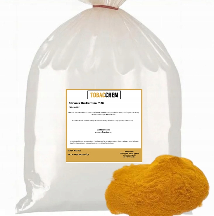 Potravinářské barvivo – Kurkumin E100 5 kg