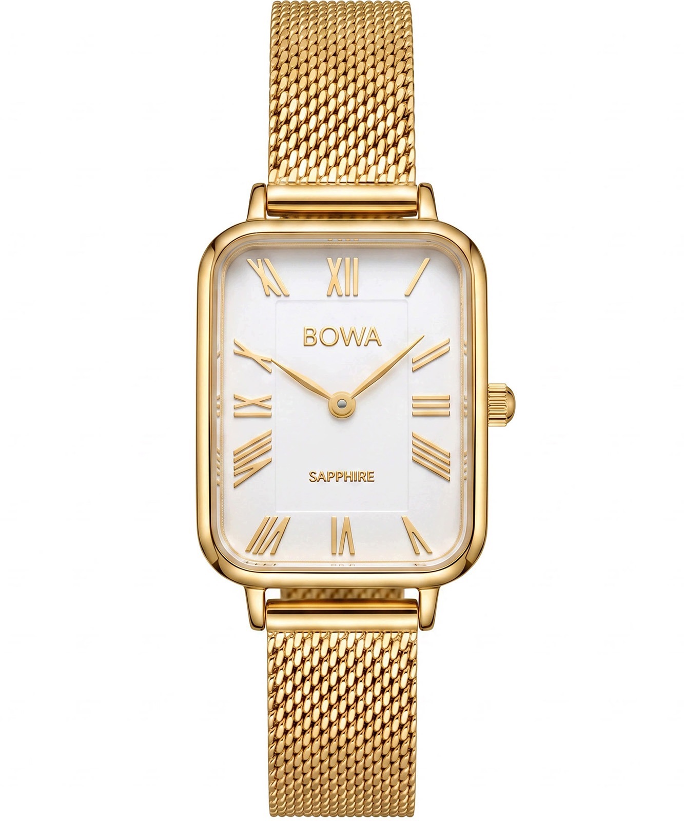 Dámské hodinky Bowa Dubai White-Gold Mesh 20
