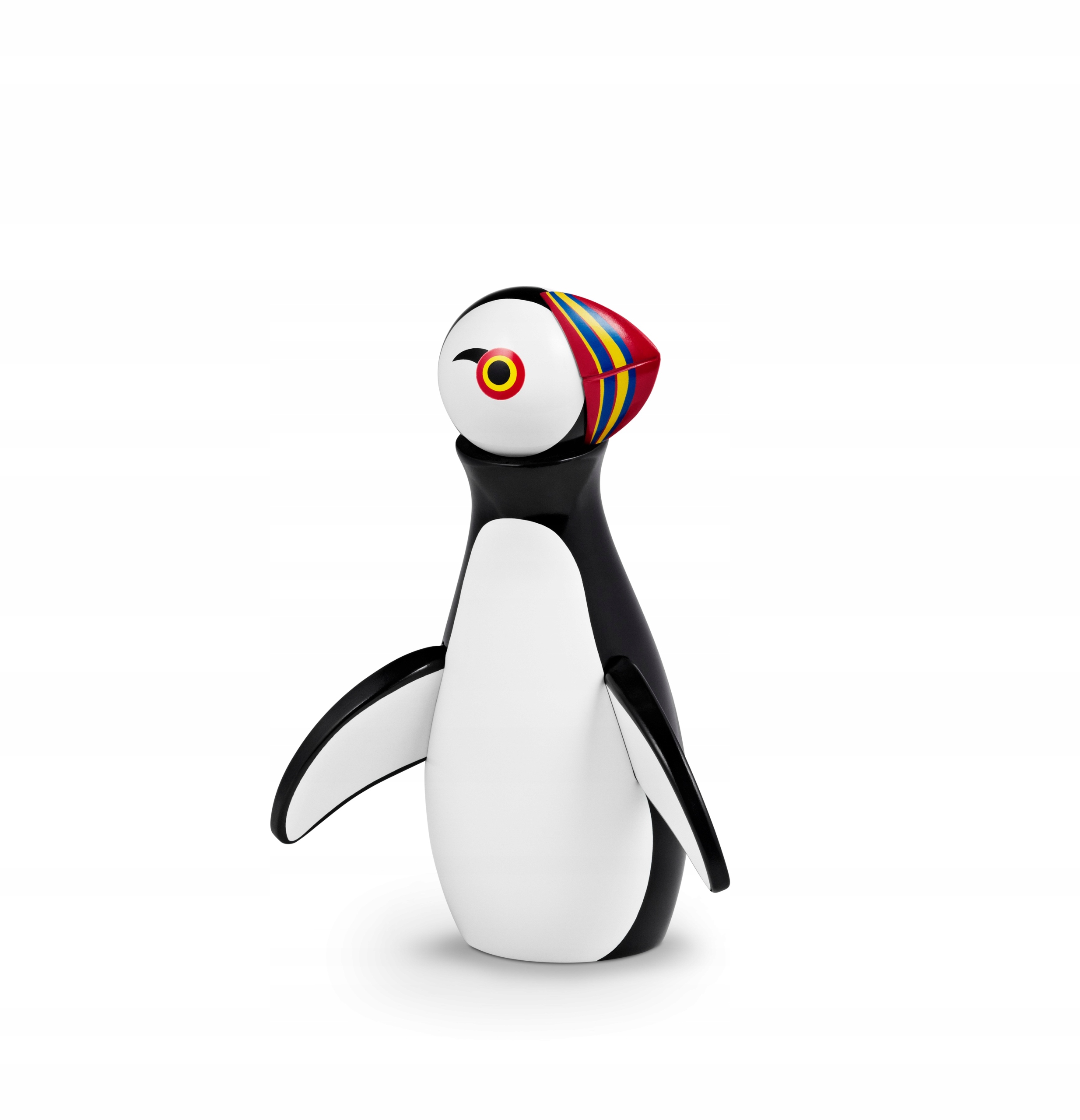 Kay Bojesen Puffin Drevená figúrka vtáka 13,5 cm Maskonur