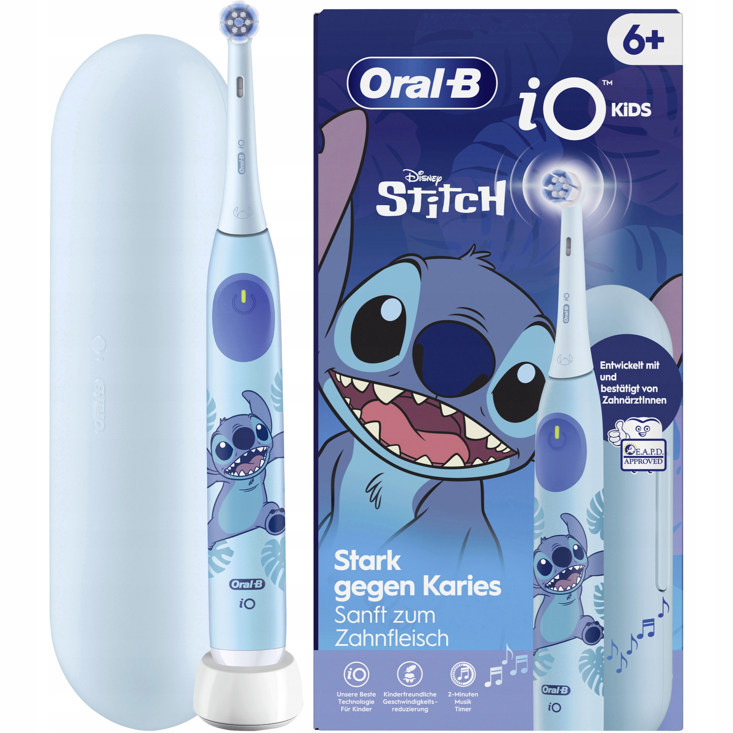 Szczoteczka Magnetyczna Oral-B iO Series 2 Kids 6+ Stich Niebieska