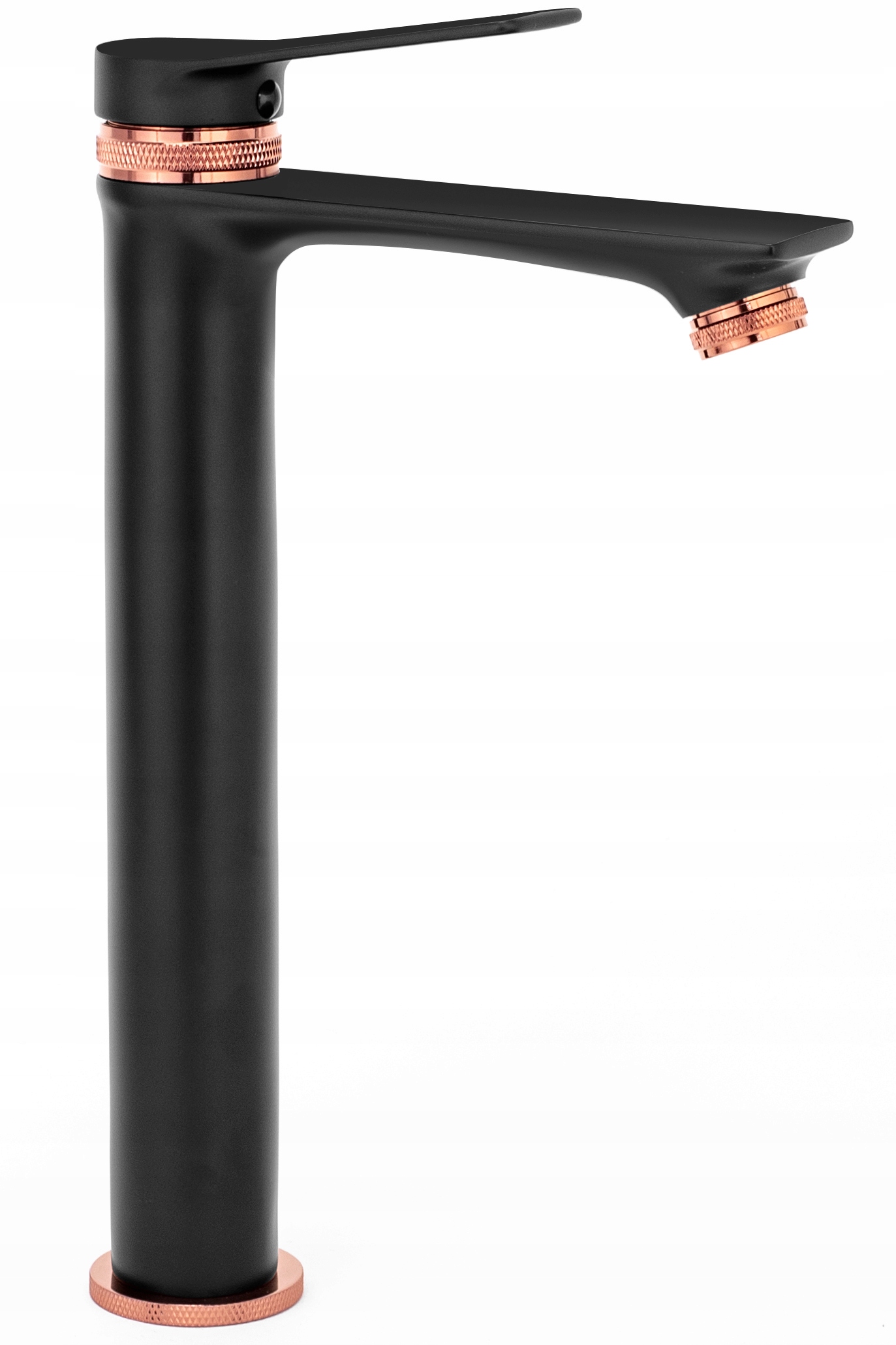 Vysoká Umývadlová Batéria Viral Black-r.gold Rea