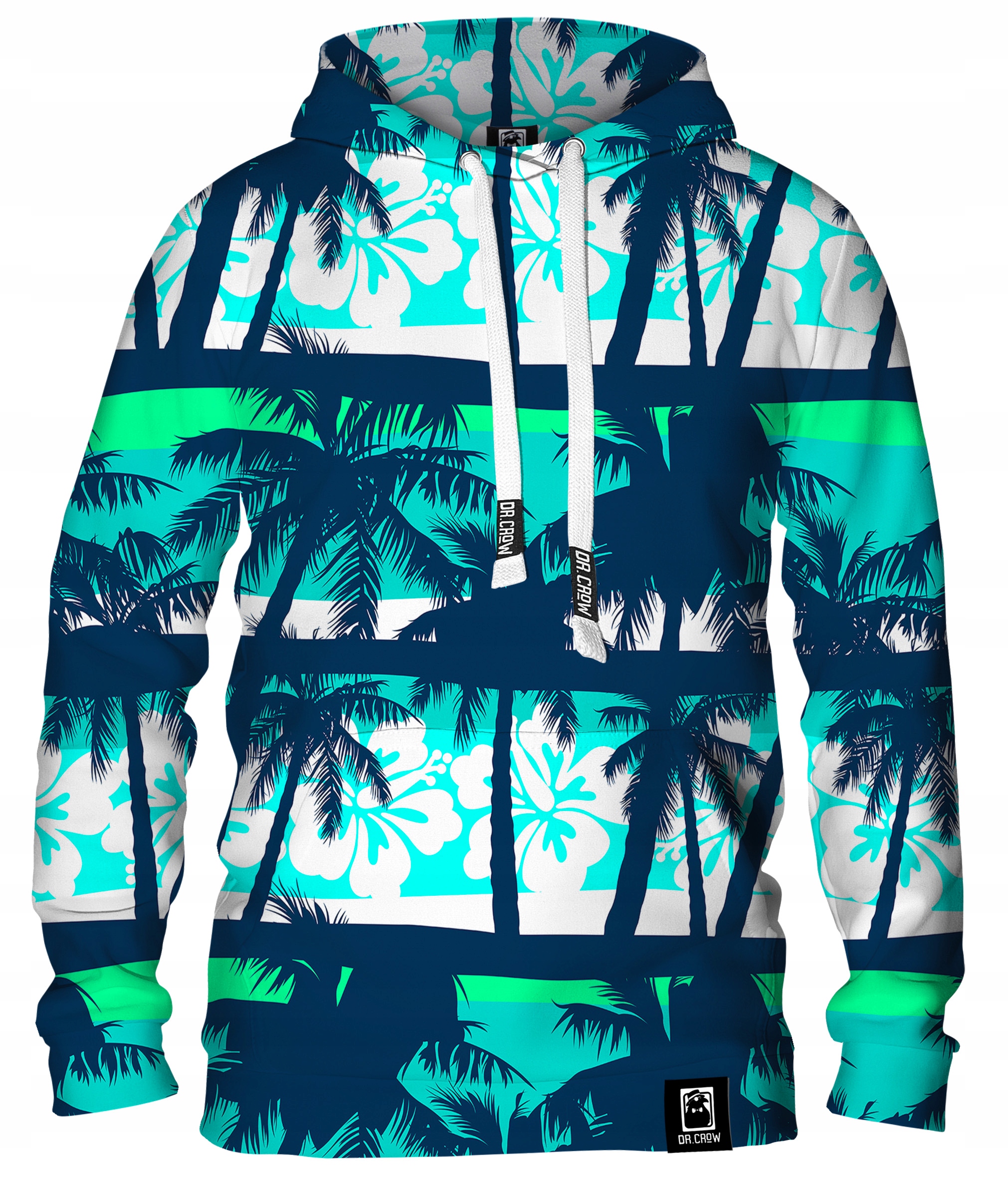 

Męska Bluza Fullprint Dr.crow Blue Beach XL
