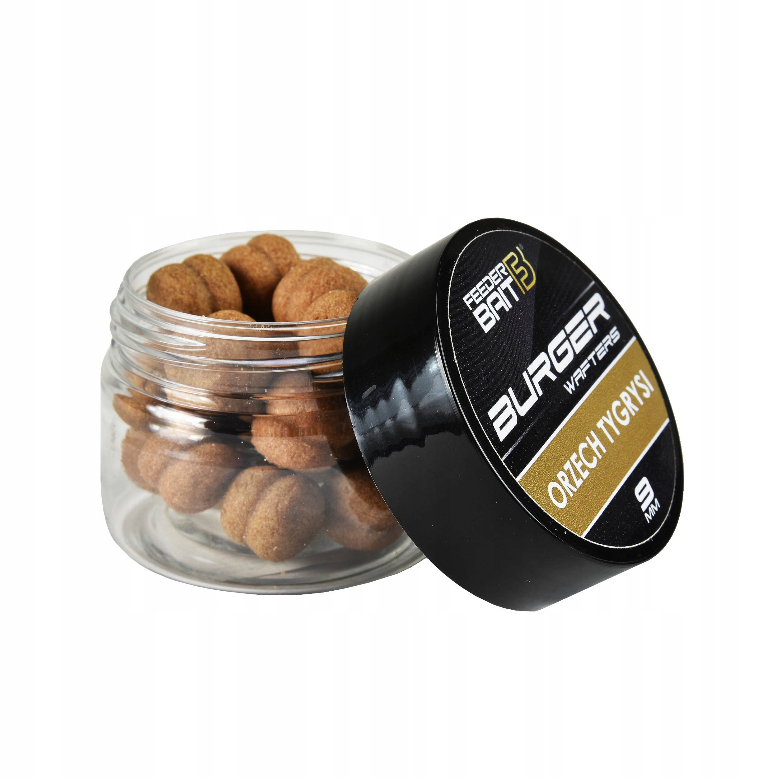 Wafters Burger Feeder Bait Orzech Tygrysi 9mm 25ml przynęta
