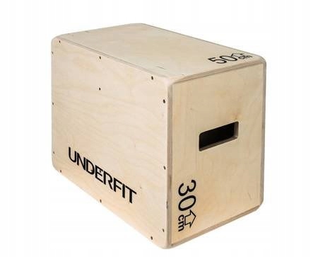 SKRZYNIA PLYOMETRYCZNA UNDERFIT 50X40X30cm