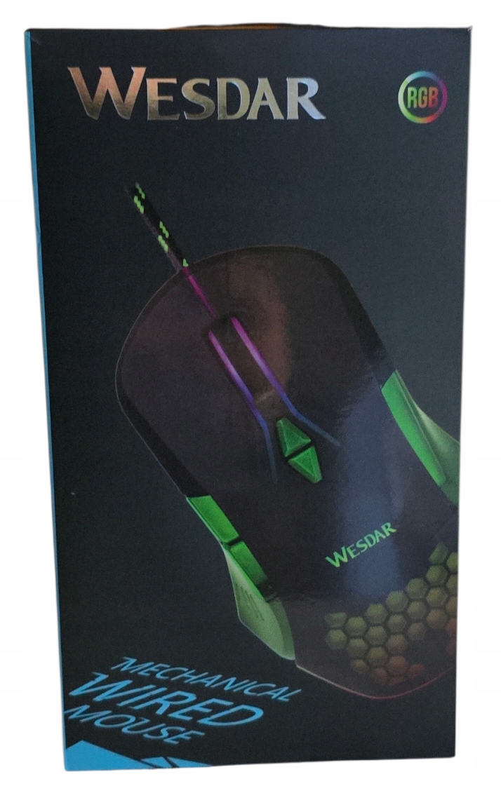 Káblová herná myš Wesdar X523 optický senzor