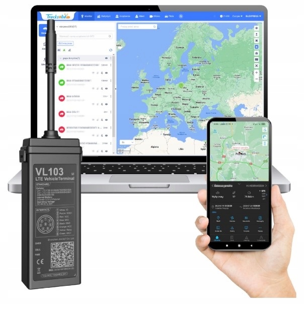 Lokalizátor Tracker Gps 4G Mikrofon Dálkové blokování Server Bonus