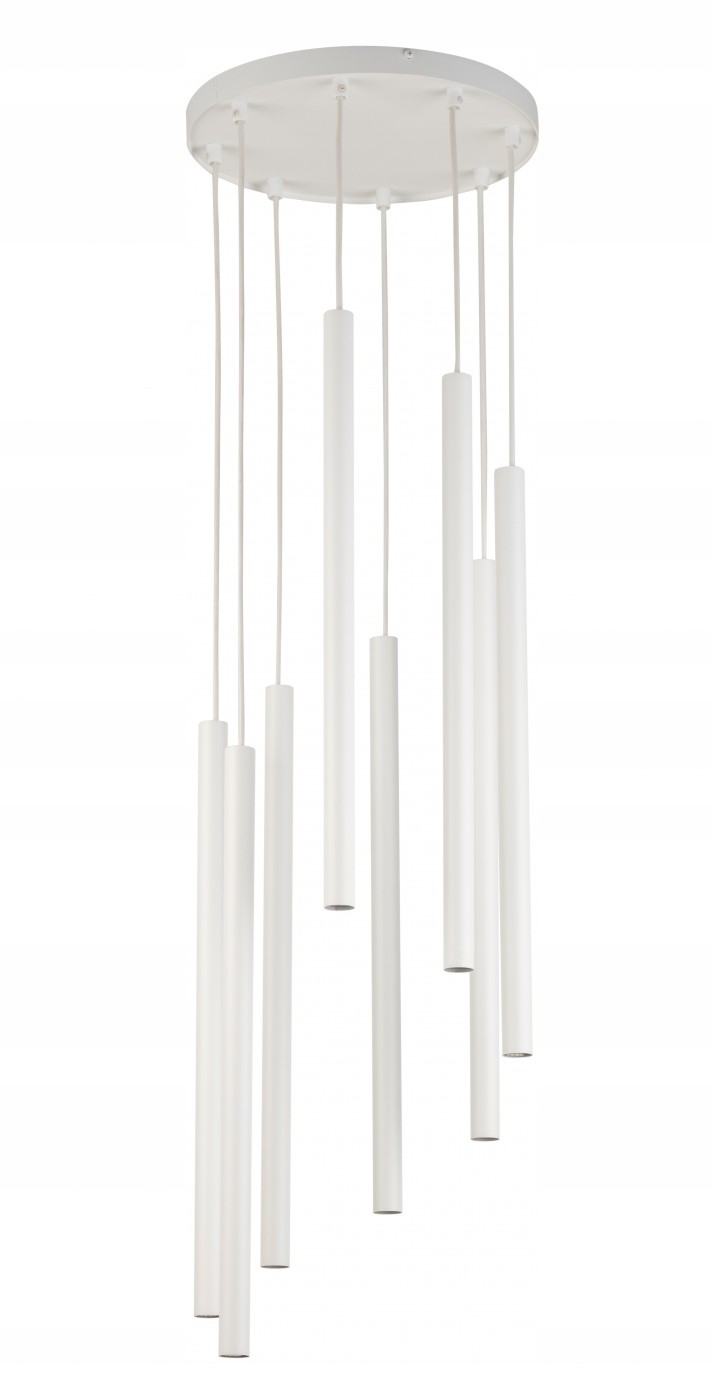Závěsná lustrová lampa Sigma Sopel white VIII 33629 8xG9 IP20 bílá