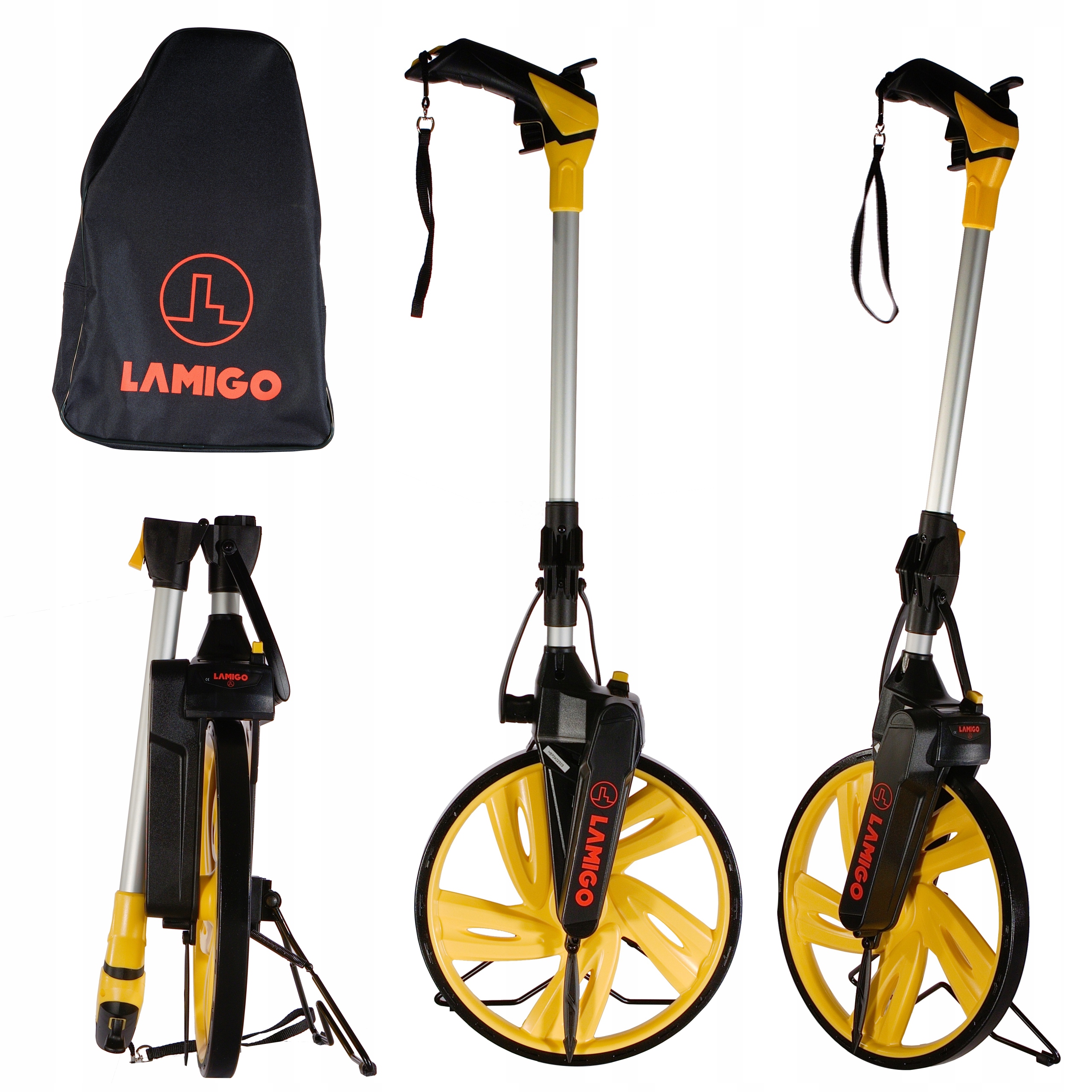 Drogomierz mechaniczny kołowy LAMIGO DM12 Miernik odległości koło pomiarowe