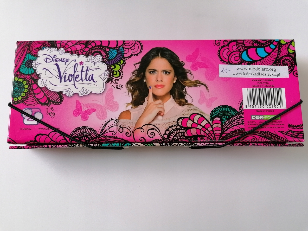 piórnik z gumką VIOLETTA PZGVI-02 — 2